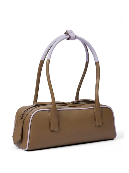 Geantă Paul Smith din piele maro