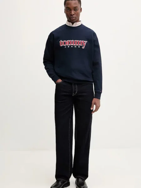 Μπλούζα Tommy Jeans ναυτικό μπλε