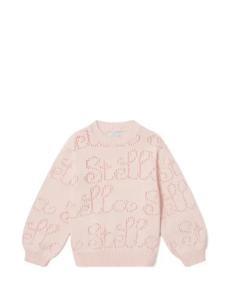 Sweter dziecięcy Stella Mccartney różowy