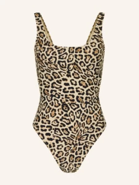 Goldbergh Strój Kąpielowy Riviera beige czarny