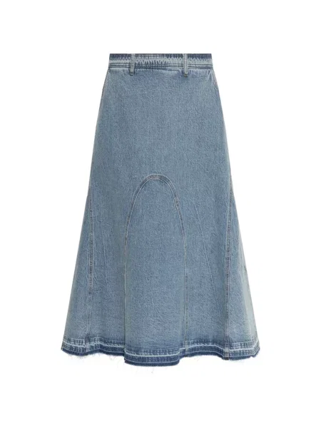 Fustă Munthe în linie A albastru