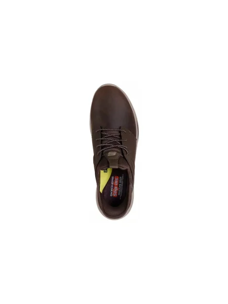 Tenisky Skechers hnedá