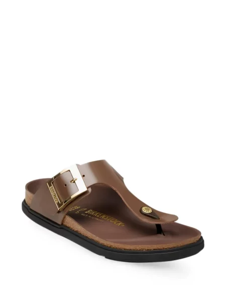 Sandale Birkenstock cu cataramă maro
