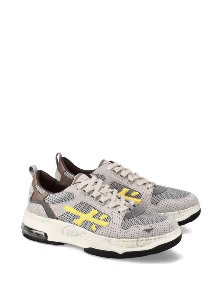 Sneakerși Premiata plasă gri