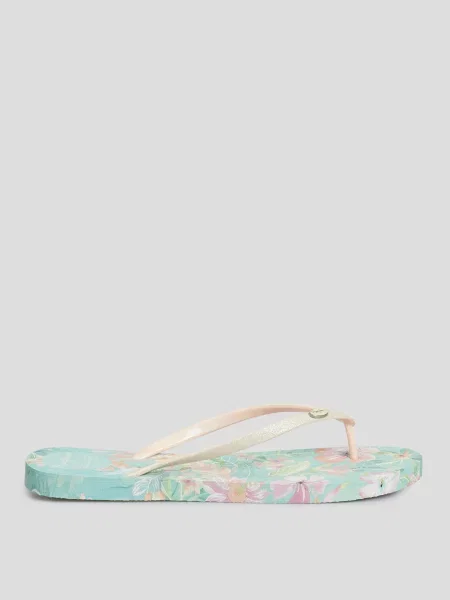 В'єтнамки Pepe Jeans з тропічним принтом помаранчеві