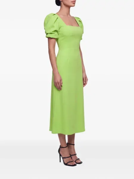 Rochie midi Post Meridiem verde