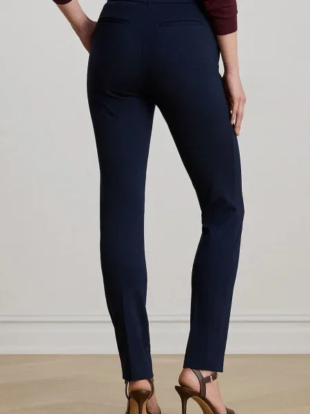 LAUREN RALPH LAUREN Pantaloni din Bleumarin Straight Fit