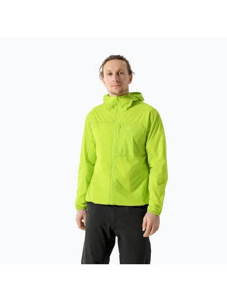 Geacă rezistentă la vânt pentru bărbați Arc'Teryx Squamish Hoody mantis