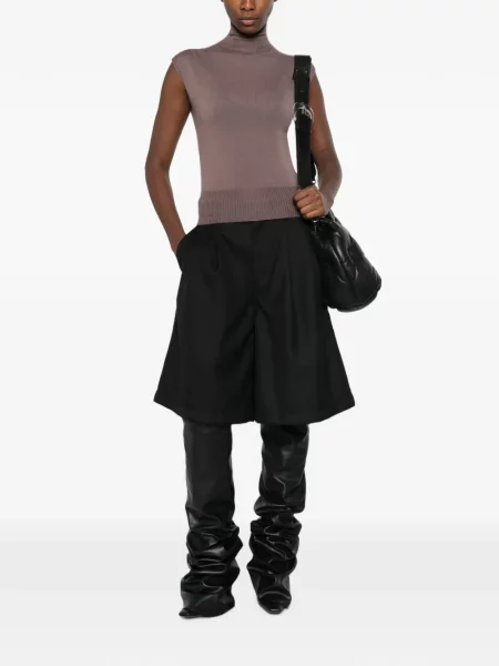 Αμανικας τοπ Rick Owens καφέ