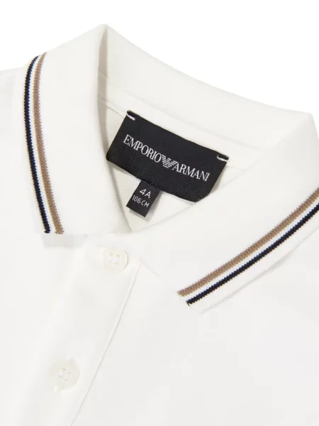 Polo majica Emporio Armani bijela