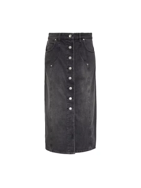 Spódnica jeansowa Isabel Marant Etoile czarna