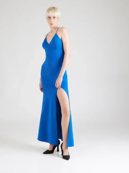 WAL G. Rochie de seară ARGENTINE regal albastru