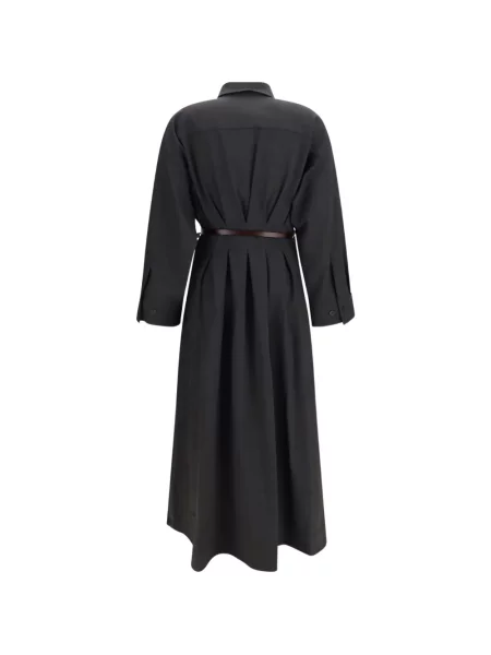 Cu centură rochie P.a.r.o.s.h. gri
