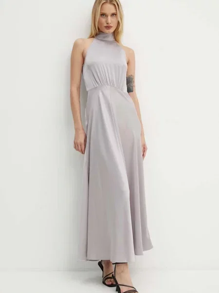 Samsøe Samsøe Sukienka Rheo lila szara