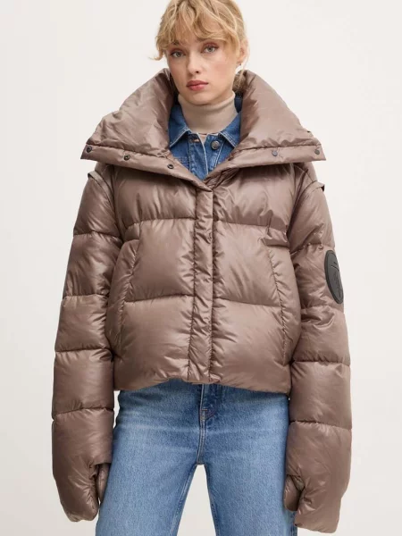 MMC Geacă de puf Rafo | Cropped Fit maro