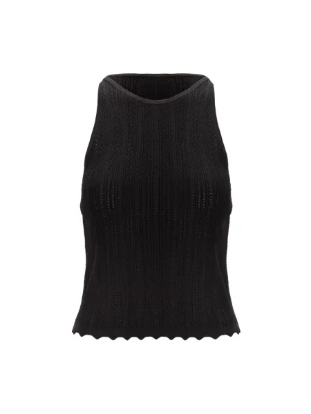 Top Nenette czarny
