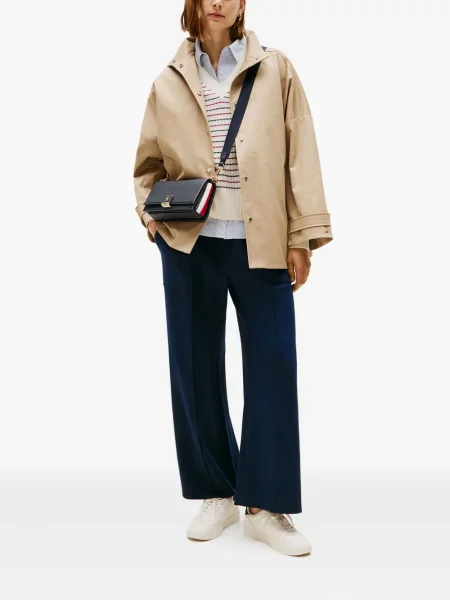 Pantaloni Tommy Hilfiger albastru