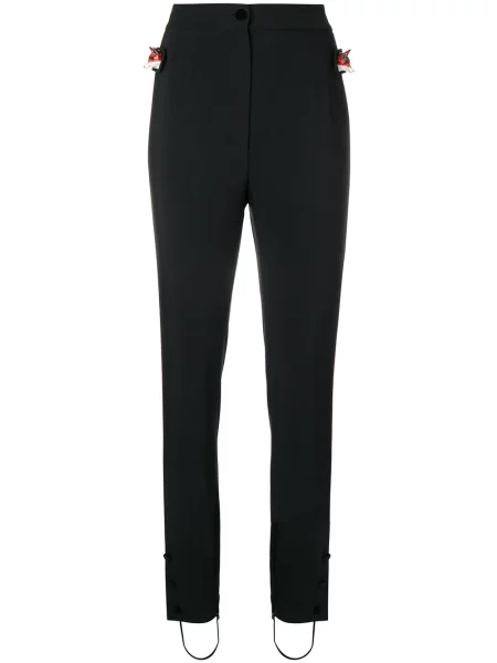 Pantaloni Dolce & Gabbana cu dungi negru
