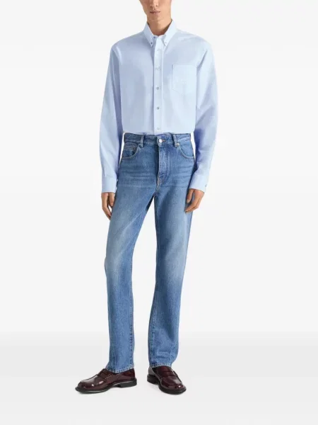 Cămașă Givenchy din jacard albastru