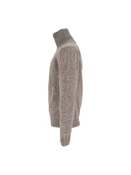 Kardigan Settefili Cashmere z kaszmiru szary