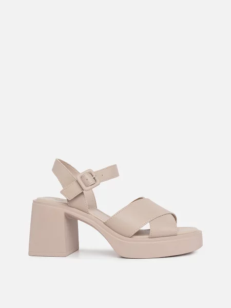 YUKI Босоніжки Шкіра бежевий