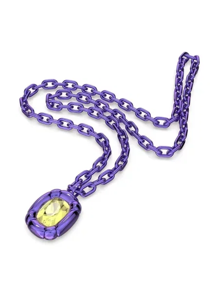 Naszyjnik Swarovski fioletowy