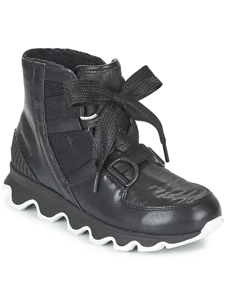 Škornji za sneg Sorel s čipko črna