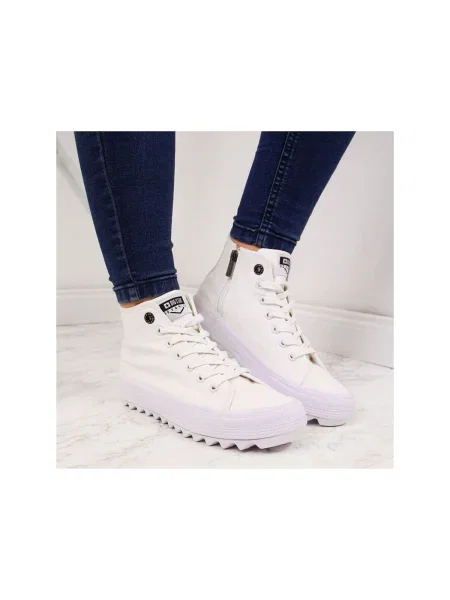 Pantofi Big Star alb