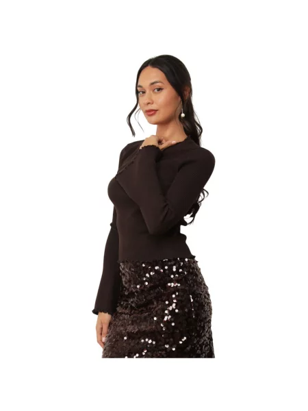 Top La Modeuse smeđa