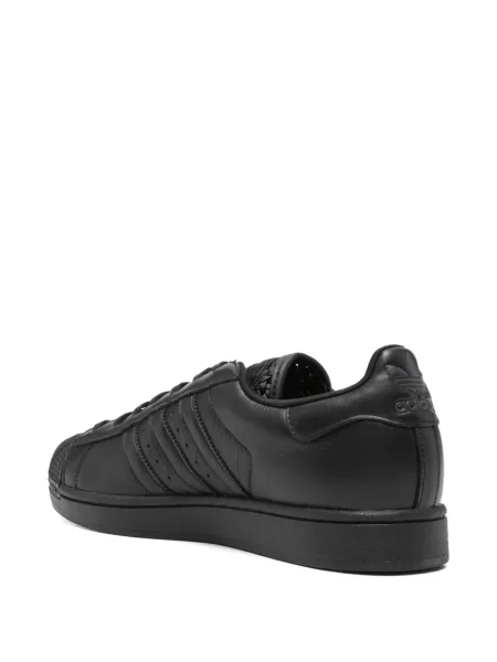 Cămașă Adidas tricotate cu șireturi negru