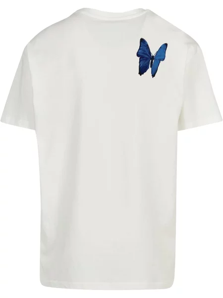 MT Upscale Póló Le Papillon azúr / taupe / fekete fehér