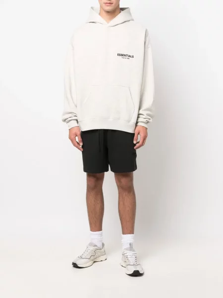 Суичър с качулка Fear Of God Essentials с принт