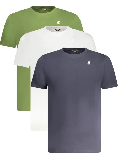 Tricou K-way scurt albastru