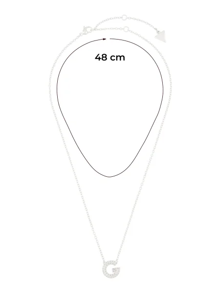 Guess Ogrlica G CRYSTAL