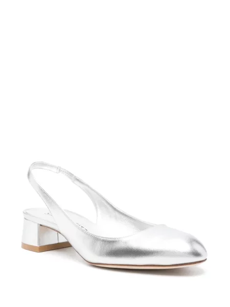 Lodičky Stuart Weitzman stříbrné