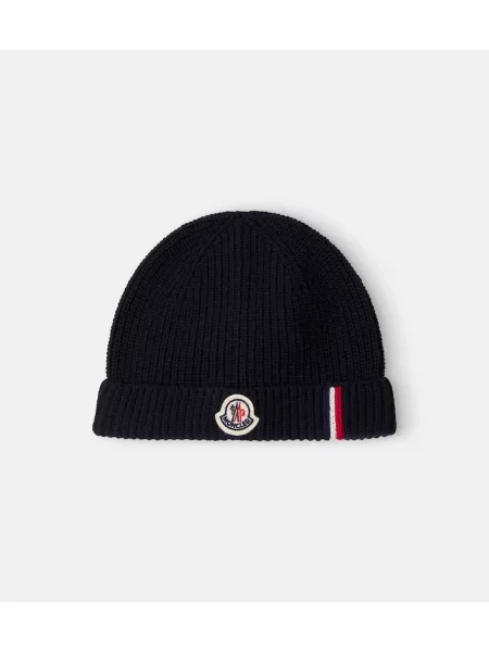 Gyerek sapka Moncler Enfant kék