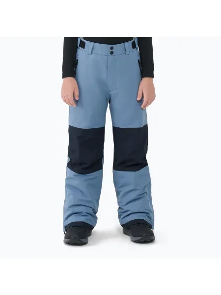Детски панталони за сноуборд 4F FNK denim синьо