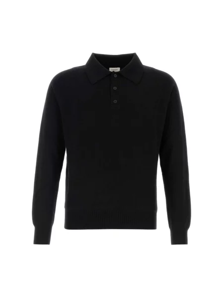 Sweter Saint Laurent wełniany czarny