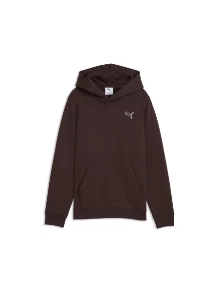 PUMA Młodzieżowa bluza z kapturem Essentials Elevated Akcesoria brązowy