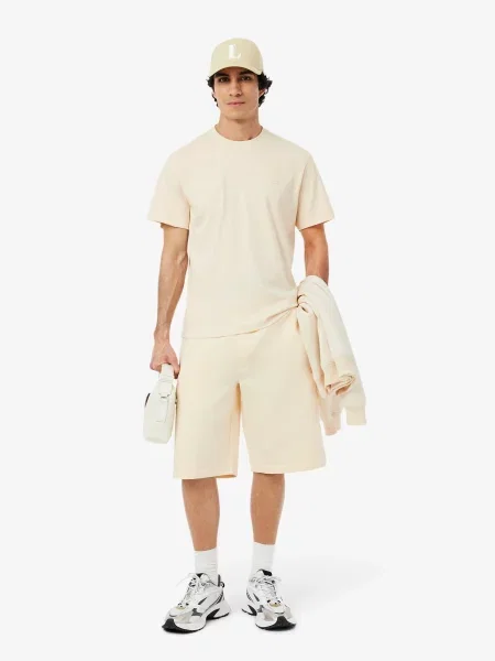Футболка Lacoste бежевая