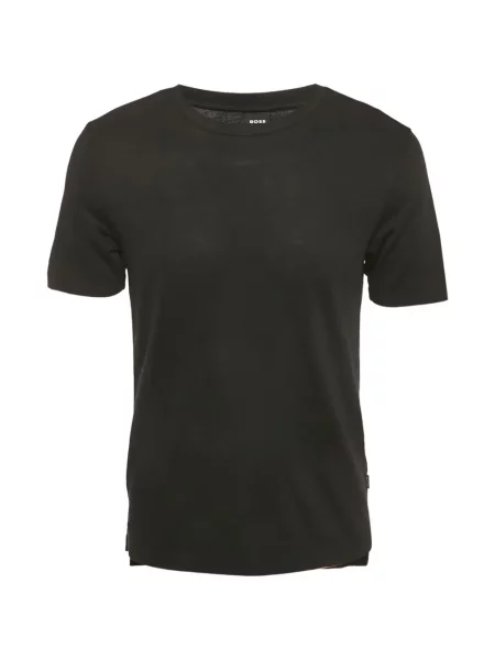 Tricou Boss tricotate negru