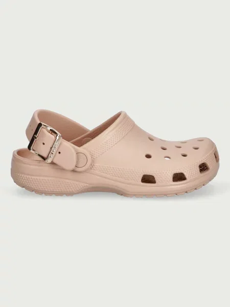 Pantofi Crocs cu cataramă clasici bej