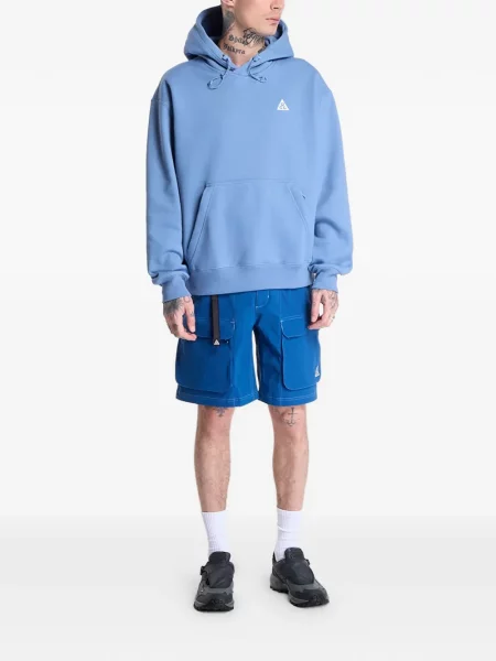 Levágott ujjatlan fleece hátizsák Nike fekete