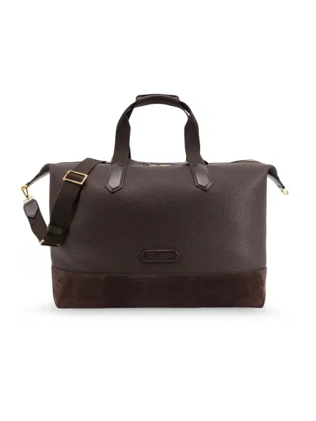 Torba Tom Ford zamszowa brązowa