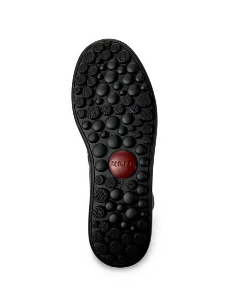 Botine Camper cu șireturi din dantelă negru