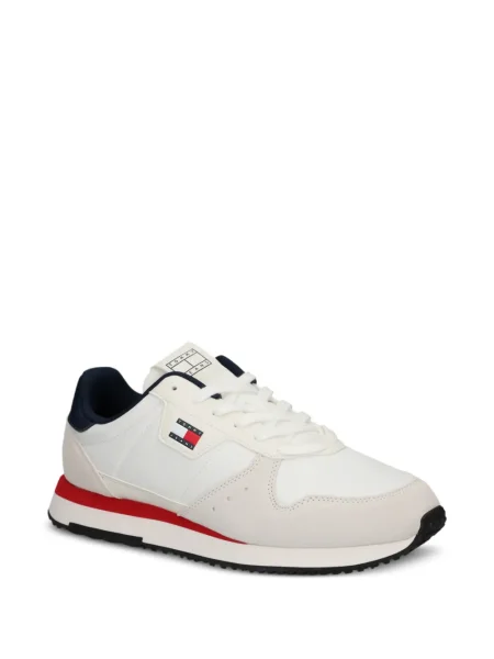 Sneakerși Tommy Jeans alb
