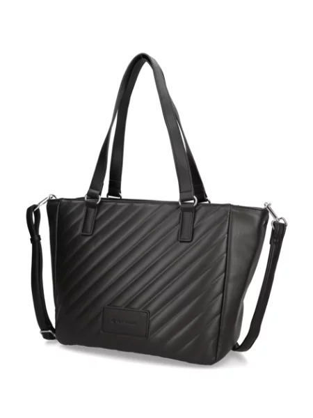 Tom Tailor kabelka Shopper černá