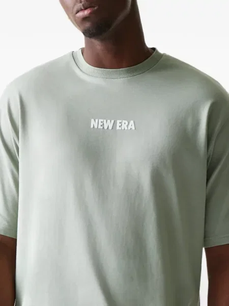 Tricou New Era Cap cu imagine verde