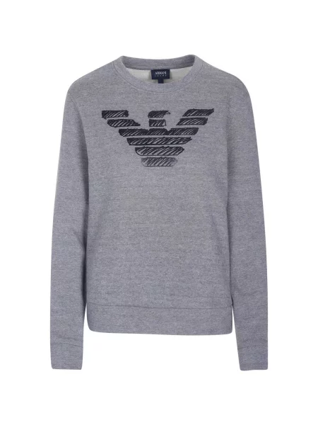 Geacă de blugi Armani Jeans gri
