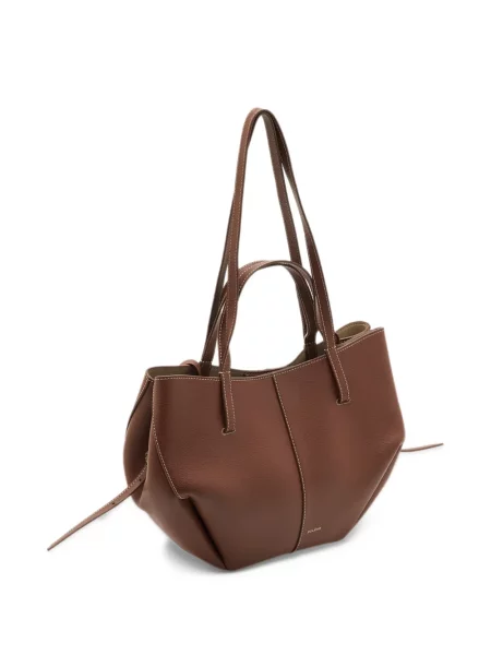 Shopper táska Polène barna